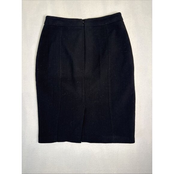 Halogen pencil skirt Size 2P Office/Night Out Black Great Shape - Picture 7 of 9